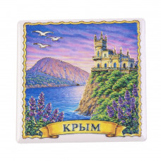 CM002 Магнит Крым 2 керамический 6х6 см, 12/288шт