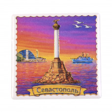 CM004 Магнит Севастополь 2 керамический 6х6 см, 12/288шт
