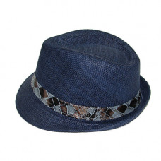 HAT49-4 Шляпа мужская,плетенная из бумаги HAT49-4 Шляпа мужская,плетенная из бумаги