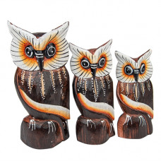OWL303 Набор 3 сов 15,18,20 см OWL303 Набор 3 сов 15,18,20 см