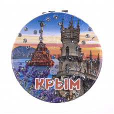Z-Crimea2 Зеркало со стразами 